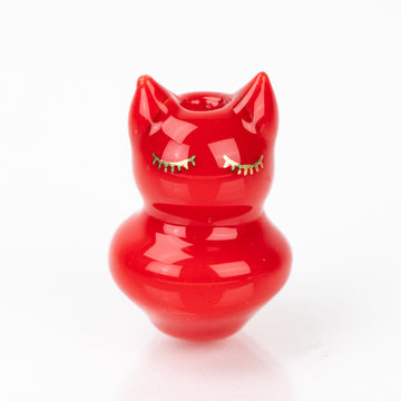 SakiBomb Kitty Carb Cap - Red