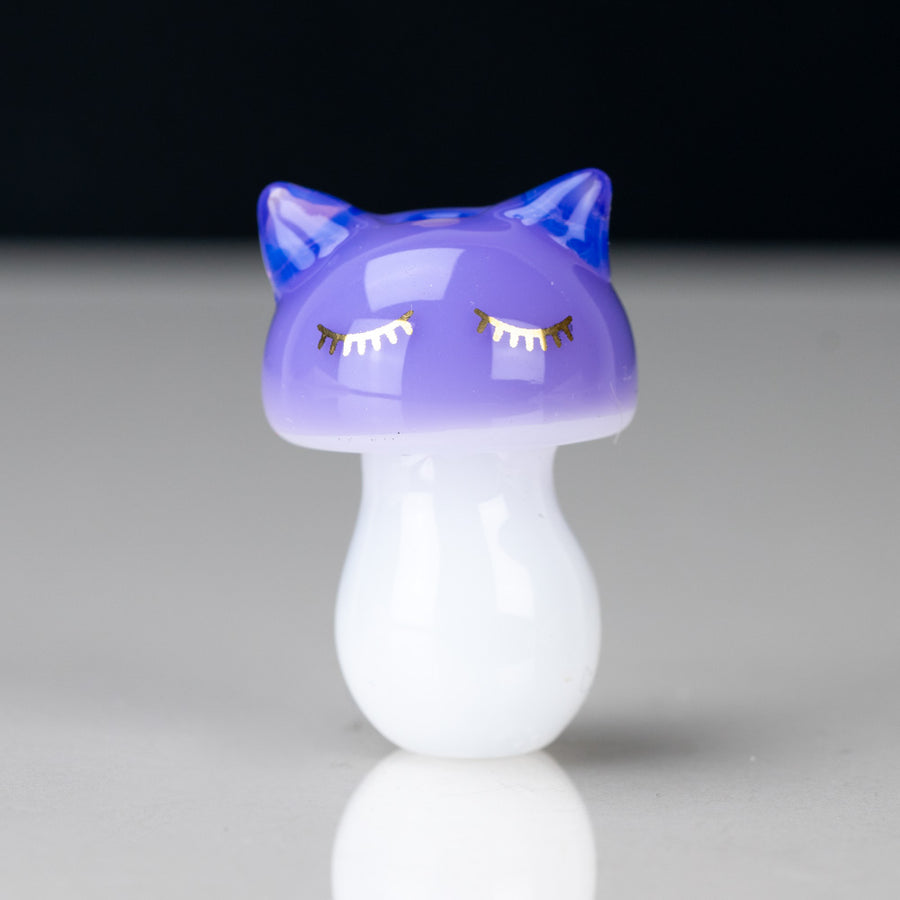 SakiBomb Kitty Head Carb Cap - Purple