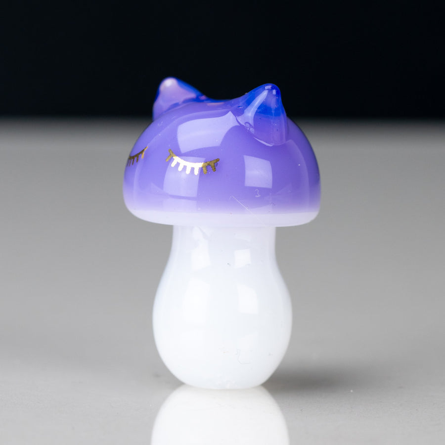 SakiBomb Kitty Head Carb Cap - Purple