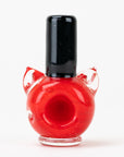 SakiBomb Kitty Red Nail Polish Dry Pipe