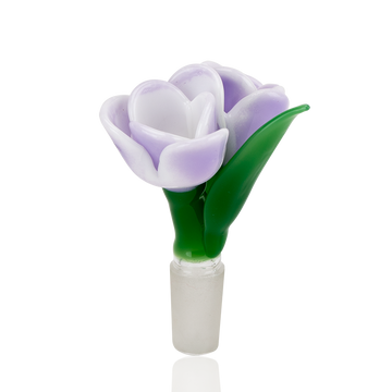 Bowl Piece -  Lavender Tulip - 14mm