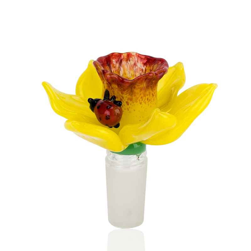 Bowl Piece -  Daffodil - 14mm